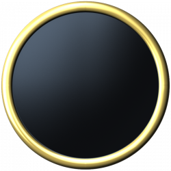 4½ Inch Diameter Cast Brass Circular Number Plate